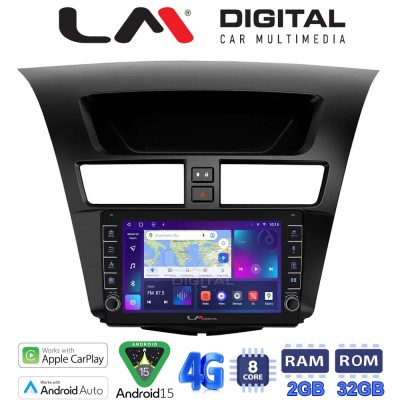 LM Digital - LM ZG8994 GPS Οθόνη OEM Multimedia Αυτοκινήτου για Mazda BT50 2012 2018 (CarPlay/AndroidAuto/BT/GPS/WIFI/GPRS)