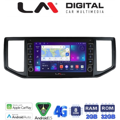 LM Digital - LM ZG8997 GPS Οθόνη OEM Multimedia Αυτοκινήτου για VW CRAFTER 2017 2021 MAN TGE 2017 (CarPlay/AndroidAuto/BT/GPS/