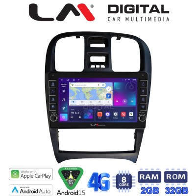 LM Digital - LM ZG8260 GPS Οθόνη OEM Multimedia Αυτοκινήτου για Hyundai Sonata 2000 2006 (CarPlay/AndroidAuto/BT/GPS/WIFI/GPRS)