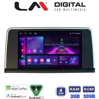 LM Digital - LM ZA4350 GPS Οθόνη OEM Multimedia Αυτοκινήτου για BMW SERIES 3 2010 (F30 F31,F34,F35,F80) BMW SERIES 4 2013 (F32