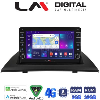 LM Digital - LM ZG8103 GPS Οθόνη OEM Multimedia Αυτοκινήτου για BMW X3 2003 2010 (CarPlay/AndroidAuto/BT/GPS/WIFI/GPRS)