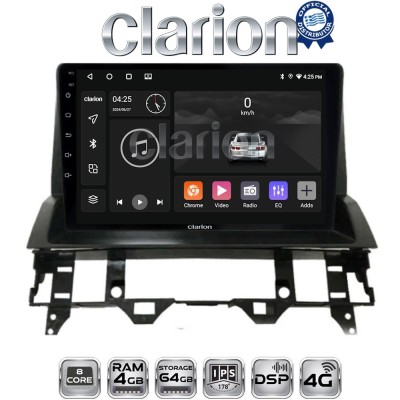 CLARION GL72437 Οθόνη OEM Multimedia Αυτοκινήτου για MAZDA 6 2002 2005 (CarPlay/AndroidAuto/BT/GPS/WIFI/GPRS)