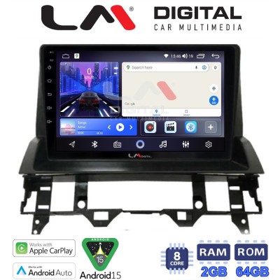 LM Digital - LM ZW8437 GPS Οθόνη OEM Multimedia Αυτοκινήτου για MAZDA 6 2002 2005 (CarPlay/AndroidAuto/BT/GPS/WIFI)