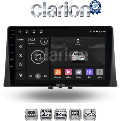 CLARION GL32330 Οθόνη OEM Multimedia Αυτοκινήτου για CITROEN BERLINGO - PEUGEOT PARTNER 2019 (CarPlay/AndroidAuto/BT/GPS/WIFI/GP
