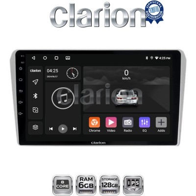 CLARION GL53025 Οθόνη OEM Multimedia Αυτοκινήτου για Toyota Avensis 20032008 (CarPlay/AndroidAuto/BT/GPS/WIFI/GPRS)