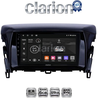 CLARION GL53030 Οθόνη OEM Multimedia Αυτοκινήτου για MITSUBISHI ECLIPSE CROSS 2018 (CarPlay/AndroidAuto/BT/GPS/WIFI/GPRS)