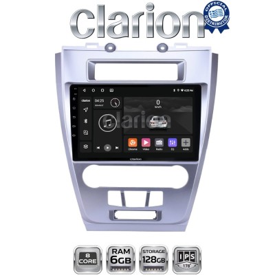 CLARION GL53047 Οθόνη OEM Multimedia Αυτοκινήτου για Ford Fusion 20122017 (CarPlay/AndroidAuto/BT/GPS/WIFI/GPRS)