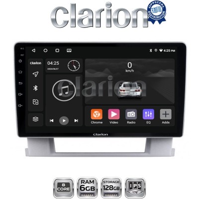 CLARION GL53072 Οθόνη OEM Multimedia Αυτοκινήτου για OPEL ASTRA J 20112015 (CarPlay/AndroidAuto/BT/GPS/WIFI/GPRS)
