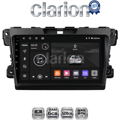 CLARION GL53097 Οθόνη OEM Multimedia Αυτοκινήτου για MAZDA CX7 2006 (CarPlay/AndroidAuto/BT/GPS/WIFI/GPRS)