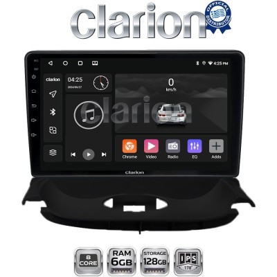 CLARION GL53206UP Οθόνη OEM Multimedia Αυτοκινήτου για Peugeot 206 2002 2006 (CarPlay/AndroidAuto/BT/GPS/WIFI/GPRS)