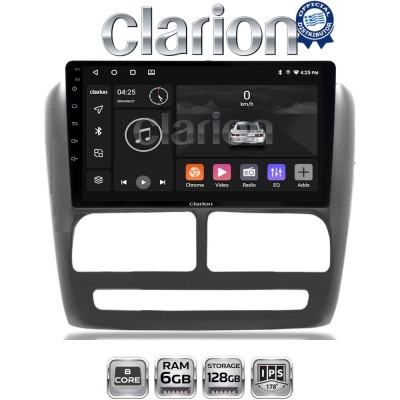 CLARION GL53211 Οθόνη OEM Multimedia Αυτοκινήτου για Fiat Doblo '10-'15 & Opel Combo'10-'15 (CarPlay/AndroidAuto/BT/GPS/WIFI/GPR