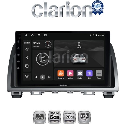 CLARION GL53212 Οθόνη OEM Multimedia Αυτοκινήτου για Mazda 6 2013 2017 (CarPlay/AndroidAuto/BT/GPS/WIFI/GPRS)