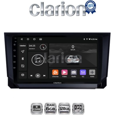 CLARION GL53222 Οθόνη OEM Multimedia Αυτοκινήτου για Seat Ibiza - Arona 2018 (CarPlay/AndroidAuto/BT/GPS/WIFI/GPRS)