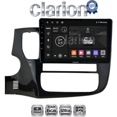 CLARION GL53231 Οθόνη OEM Multimedia Αυτοκινήτου για MITSUBISHI OUTLANDER 2013 (CarPlay/AndroidAuto/BT/GPS/WIFI/GPRS)
