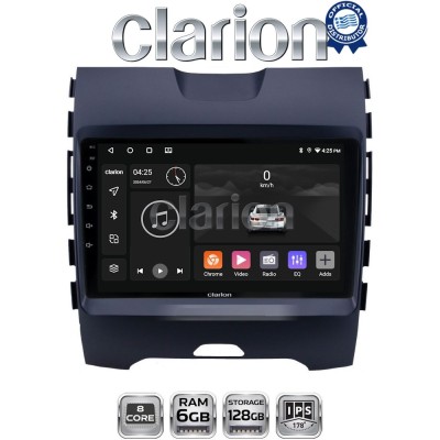 CLARION GL53248 Οθόνη OEM Multimedia Αυτοκινήτου για Ford Edge 2016 (CarPlay/AndroidAuto/BT/GPS/WIFI/GPRS)