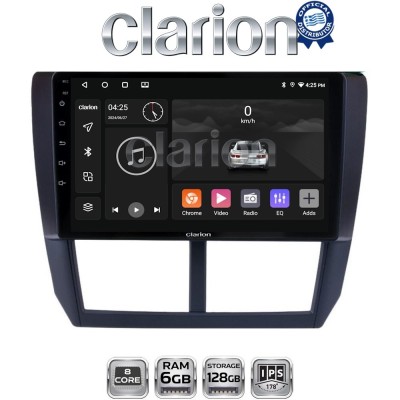 CLARION GL53272 Οθόνη OEM Multimedia Αυτοκινήτου για SUBARU IMPREZA-FORESTER 20092012 (CarPlay/AndroidAuto/BT/GPS/WIFI/GPRS)