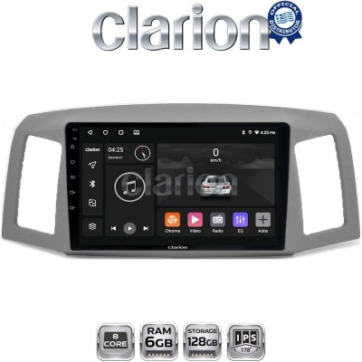 CLARION GL53307 Οθόνη OEM Multimedia Αυτοκινήτου για Jeep Grand Cherokee 2004 2011 (CarPlay/AndroidAuto/BT/GPS/WIFI/GPRS)