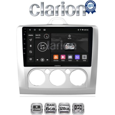 CLARION GL53329 Οθόνη OEM Multimedia Αυτοκινήτου για FORD FOCUS 20042012 (CarPlay/AndroidAuto/BT/GPS/WIFI/GPRS)