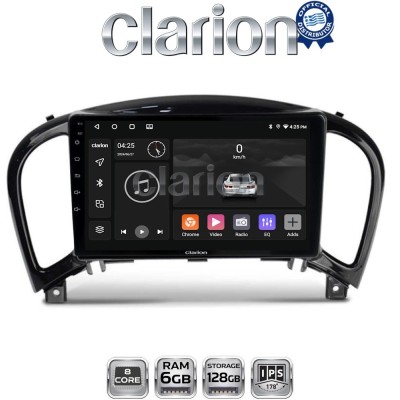 CLARION GL53352 Οθόνη OEM Multimedia Αυτοκινήτου για NISSAN JUKE 2009 (CarPlay/AndroidAuto/BT/GPS/WIFI/GPRS)