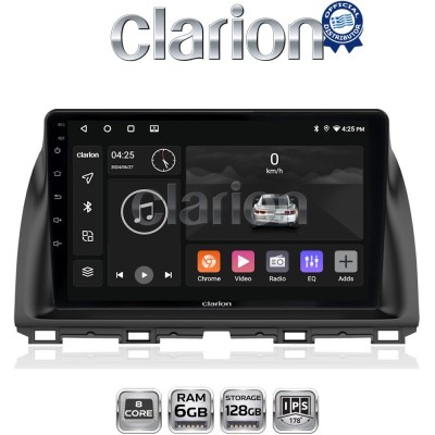 CLARION GL53438 Οθόνη OEM Multimedia Αυτοκινήτου για MAZDA CX5 20132017 (CarPlay/AndroidAuto/BT/GPS/WIFI/GPRS)