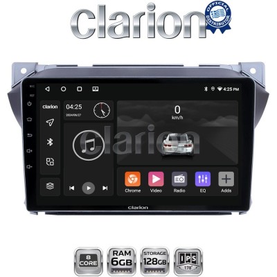 CLARION GL53449 Οθόνη OEM Multimedia Αυτοκινήτου για Suzuki Alto 20092016 (CarPlay/AndroidAuto/BT/GPS/WIFI/GPRS)