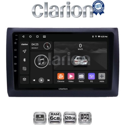 CLARION GL53466 Οθόνη OEM Multimedia Αυτοκινήτου για Fiat Stilo 2001 2007 (CarPlay/AndroidAuto/BT/GPS/WIFI/GPRS)