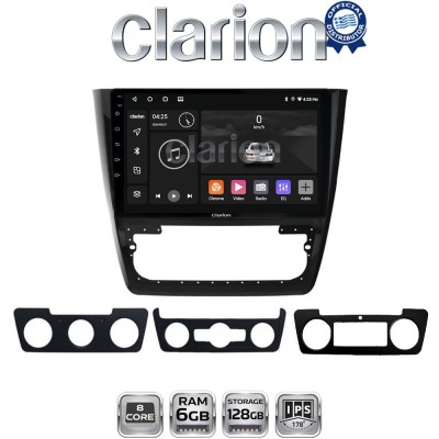 CLARION GL53482 Οθόνη OEM Multimedia Αυτοκινήτου για SKODA YETI 2014 (CarPlay/AndroidAuto/BT/GPS/WIFI/GPRS)