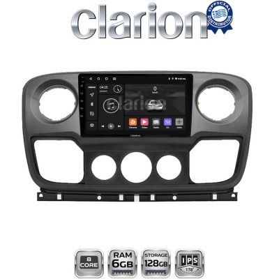 CLARION GL53503 Οθόνη OEM Multimedia Αυτοκινήτου για NISSAN NV400 2011 2020 OPEL Movano 2011 2020 RENAULT Master III 2010 2019