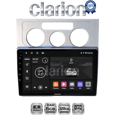CLARION GL53512 Οθόνη OEM Multimedia Αυτοκινήτου για VW Touran 2003 2010 (CarPlay/AndroidAuto/BT/GPS/WIFI/GPRS)