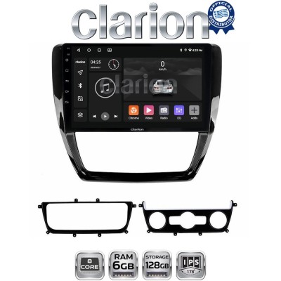 CLARION GL53552 Οθόνη OEM Multimedia Αυτοκινήτου για VW Jetta 2011 2018 (CarPlay/AndroidAuto/BT/GPS/WIFI/GPRS)