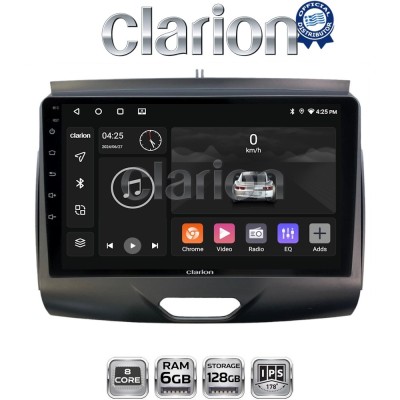 CLARION GL53576A Οθόνη OEM Multimedia Αυτοκινήτου για Ford Ranger 2015 2020 (CarPlay/AndroidAuto/BT/GPS/WIFI/GPRS)
