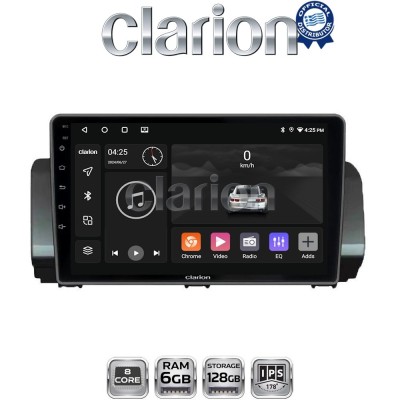 CLARION GL53777 Οθόνη OEM Multimedia Αυτοκινήτου για Dacia Logan, Duster, Santero 2021 Facelift (CarPlay/AndroidAuto/BT/GPS/WIFI