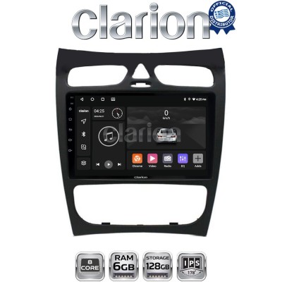 CLARION GL53812 Οθόνη OEM Multimedia Αυτοκινήτου για Mercedes CLK (W209) 2000 2004 (CarPlay/AndroidAuto/BT/GPS/WIFI/GPRS)