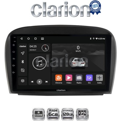 CLARION GL53817 Οθόνη OEM Multimedia Αυτοκινήτου για Mercedes SL 2009 2014 (CarPlay/AndroidAuto/BT/GPS/WIFI/GPRS)
