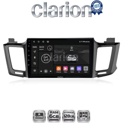 CLARION GL53947 Οθόνη OEM Multimedia Αυτοκινήτου για TOYOTA RAV 4 2013 2020 (CarPlay/AndroidAuto/BT/GPS/WIFI/GPRS)