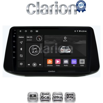 CLARION GL53960 Οθόνη OEM Multimedia Αυτοκινήτου για Hyundai i30 2018 (CarPlay/AndroidAuto/BT/GPS/WIFI/GPRS)