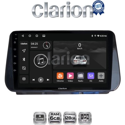 CLARION GL53963 Οθόνη OEM Multimedia Αυτοκινήτου για Hyundai Santa Fe - IX45 2018 2019 (CarPlay/AndroidAuto/BT/GPS/WIFI/GPRS)