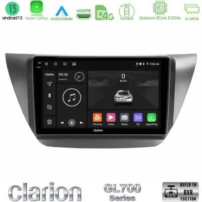 Clarion GL700 Series 8Core Android13 4+64GB Mitsubishi Lancer 2004 – 2008 Navigation Multimedia Tablet 9" Με Carplay & Android A