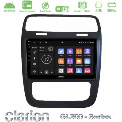 Clarion GL300 Series 4Core Android ClarionOS 2+32GB VW Scirocco 2014 – 2017 Navigation Multimedia Tablet 9" Με Carplay & Android