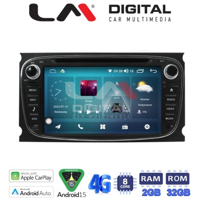 LM Digital - LM R8003 GPS Οθόνη OEM Multimedia Αυτοκινήτου για FORD (CarPlay/AndroidAuto/BT/GPS/WIFI/GPRS) LM Digital - LM R8003 GPS Οθόνη OEM Multimedia Αυτοκινήτου για FORD (CarPlay/AndroidAuto/BT/GPS/WIFI/GPRS)