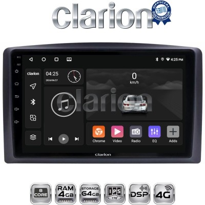 CLARION GL72665 Οθόνη OEM Multimedia Αυτοκινήτου για Mercedes Vito 2015 (CarPlay/AndroidAuto/BT/GPS/WIFI/GPRS)
