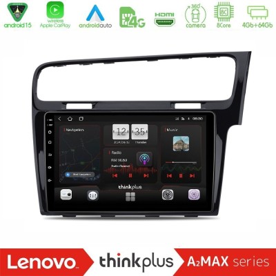 Lenovo Thinkplus A2MAX Series 8Core Android15 4+64GB VW GOLF 7 RHD Navigation Multimedia Tablet 10"