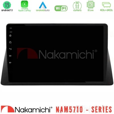 Nakamichi NAM5710 Series 8Core Android13 4+64GB Honda WR-V 2024- Navigation Multimedia Tablet 10"