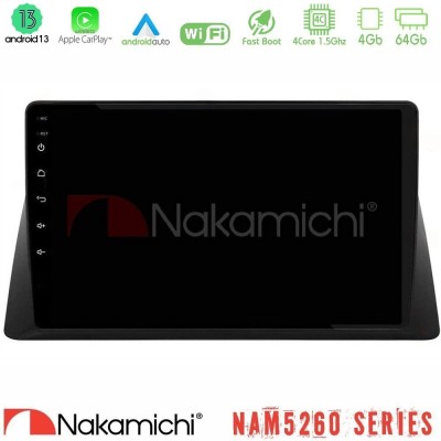 Nakamichi NAM5260 Series Honda WR-V 2024- 4Core Android13 4+64GB Navigation Multimedia Tablet 10" Με Carplay & Android Auto