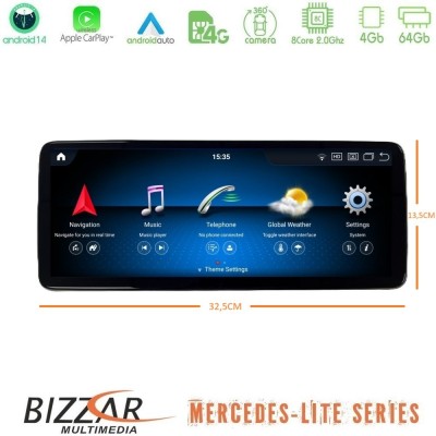 Bizzar Lite Series A/CLA/GLA Class NTG4.5 Android14 8Core (4+64GB) Navigation Multimedia 12,8" Bizzar Lite Series A/CLA/GLA Class NTG4.5 Android14 8Core (4+64GB) Navigation Multimedia 12,8"