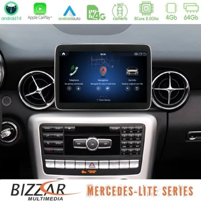 Bizzar Lite Series Mercedes SLK Class (R172) 2011-2015 NTG4.5 Android14 8Core (4+64GB) Navigation Multimedia 9" Bizzar Lite Series Mercedes SLK Class (R172) 2011-2015 NTG4.5 Android14 8Core (4+64GB) Navigation Multimedia 9"