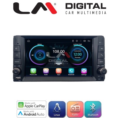 LM Digital - LM LX071 Οθόνη OEM Multimedia Αυτοκινήτου για TOYOTA RAV 4 1999 2009 HILUX 2005 2011 YARIS 2015 (αναλόγως την ερ LM Digital - LM LX071 Οθόνη OEM Multimedia Αυτοκινήτου για TOYOTA RAV 4 1999 2009 HILUX 2005 2011 YARIS 2015 (αναλόγως την ερ