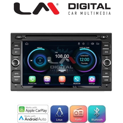 LM Digital - LM LX001 Οθόνη OEM Multimedia Αυτοκινήτου για Nissan All (CarPlay/AndroidAuto/BT/WIFI) Linux OS