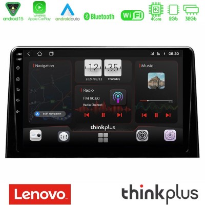 Lenovo Thinkplus Series 4Core Android15 2+32GB Peugeot Partner / Citroën Berlingo 2020- Navigation Multimedia Tablet 10" Με Carp