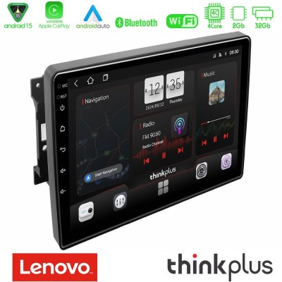 Lenovo Thinkplus Series 4Core Android15 2+32GB Chrysler / Dodge / Jeep Navigation Multimedia Tablet 10" Με Carplay & Android Aut